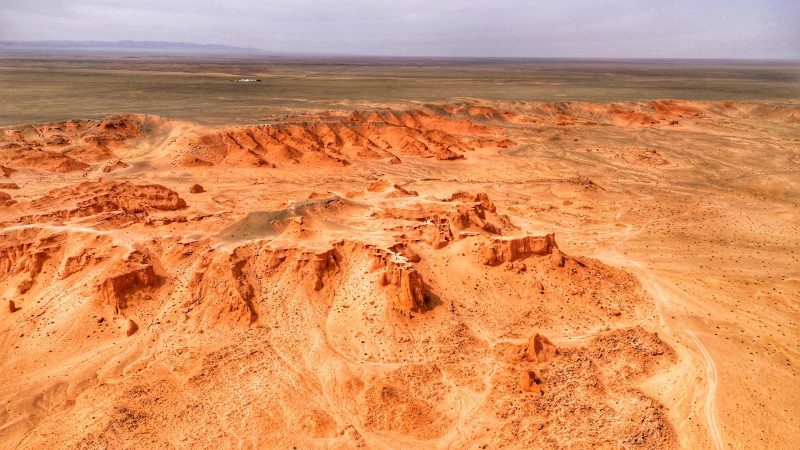 Panoramic Photography of Desert