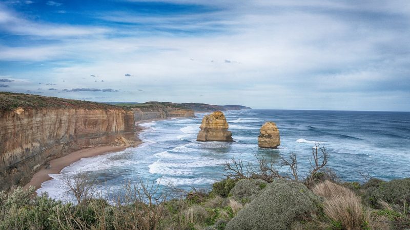 great ocean road, coastline, australia