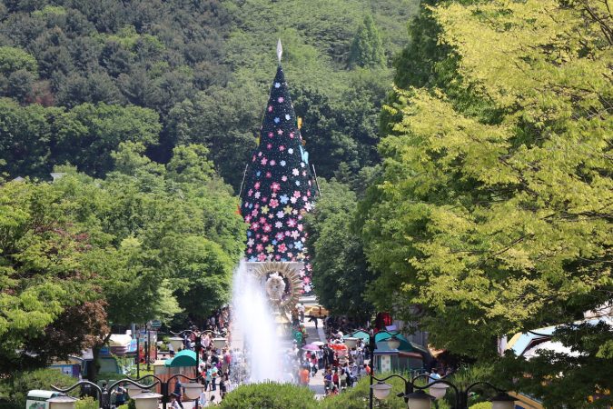 amusement park, south korea, everland