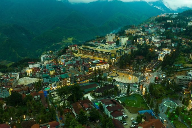 sapa, city, cloud mountain