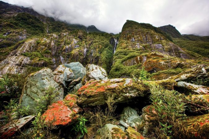 mountain, cliff, mountainside