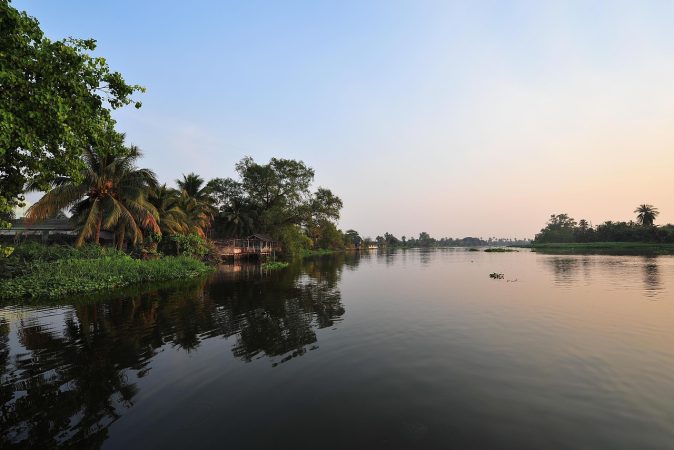 thailand, river, rosegarden