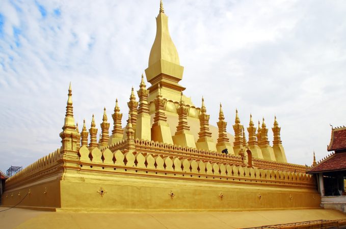 laos, vientiane, pha that luang