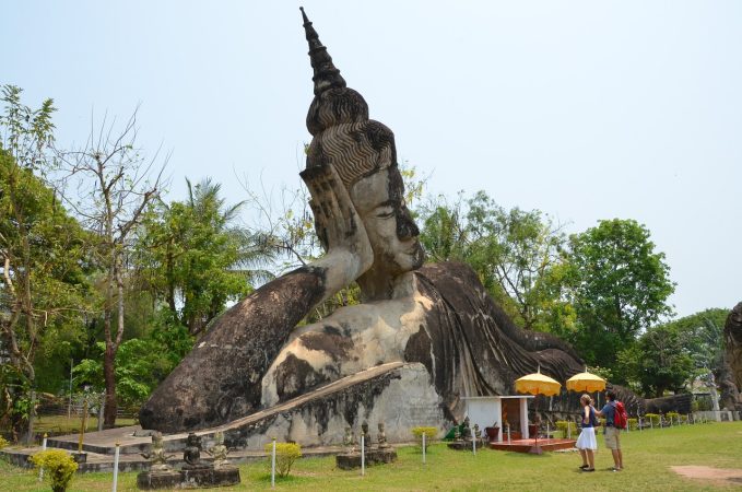 buddha park, vientiane, laos