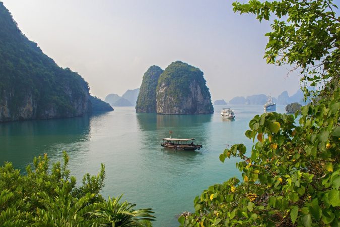 ocean, bay, vietnam