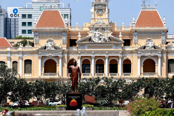 saigon, town hall, ho chi minh